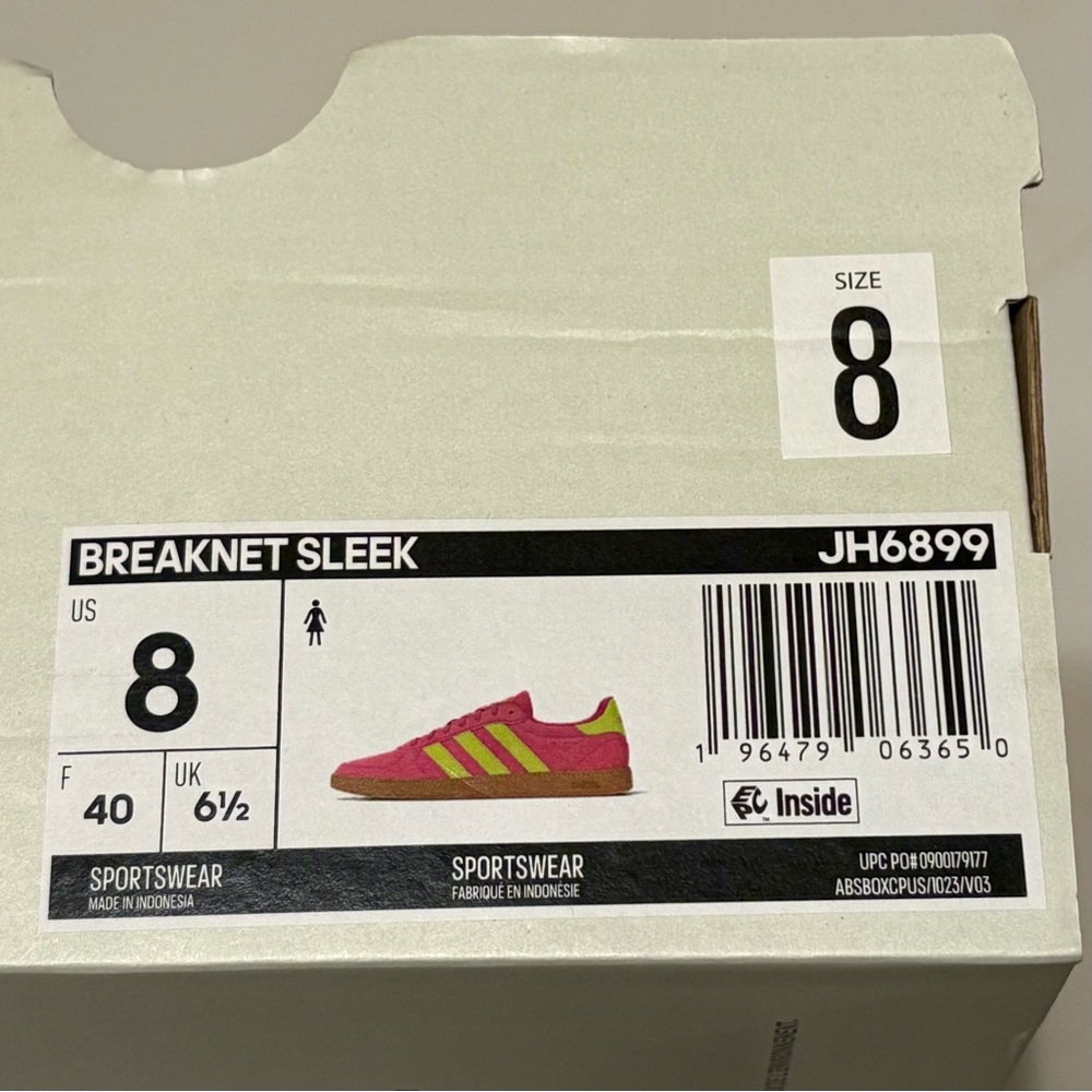 Adidas Breaknet Sleek Sneaker - Women's Size 8 - Picture 9 of 9